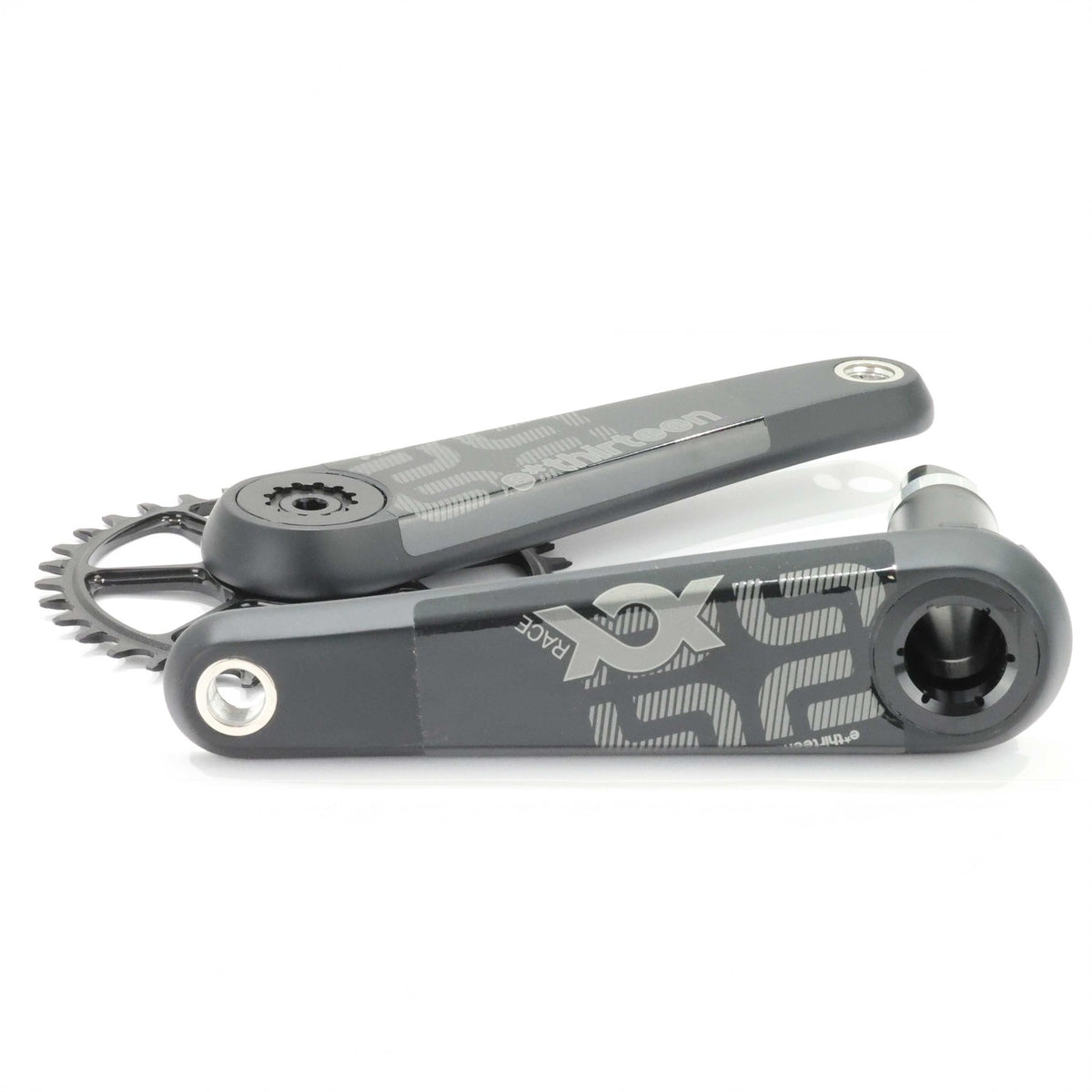 e*thirteen XCX Race Carbon Crankset, 175mm, 34T, Boost, 52mm CL, 30mm Spindle 2