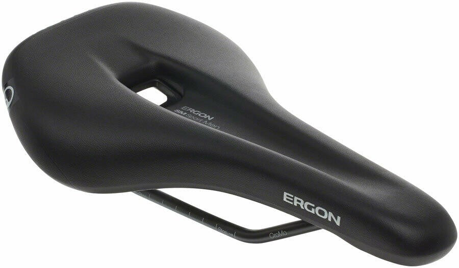 Ergon SM Sport Saddle - Chromoly Black Men's Small/Medium 1
