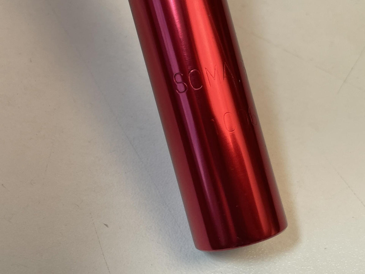 NOS Soma Late Riser Handlebars 540mm x 25mm x 25.4mm Clamp - Red Anodized 9