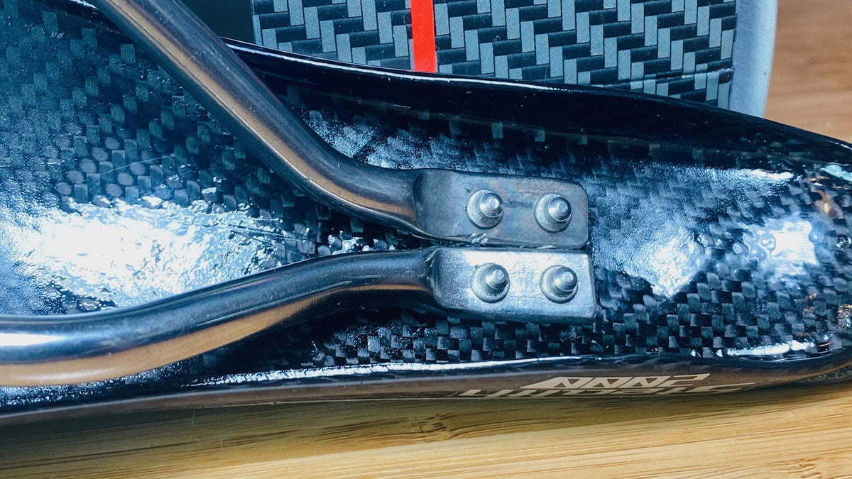 ARTE SELLE Stealth 2000 Carbon Titanium Rail Blue Racing Saddle Made in Italy 7