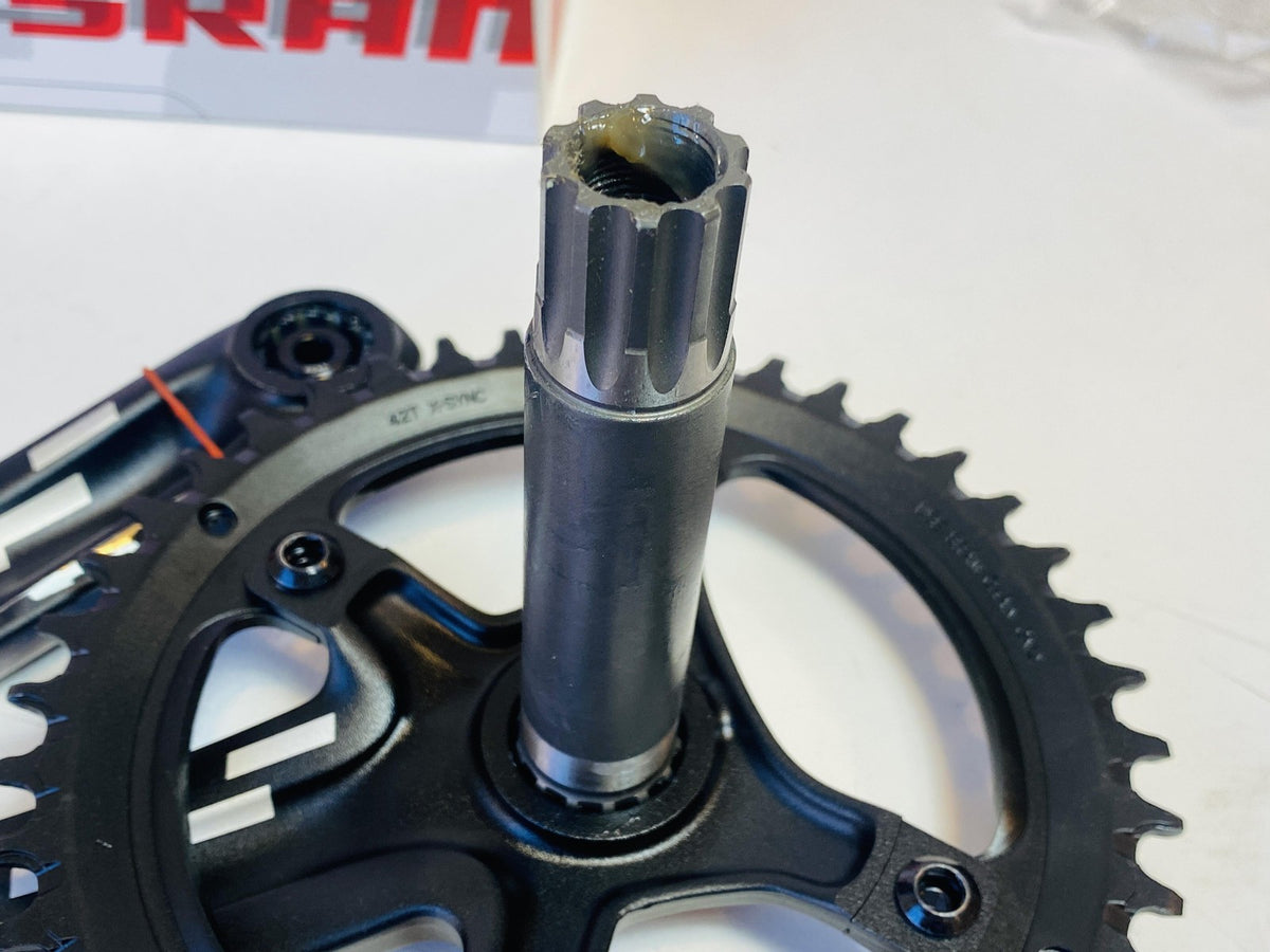 SRAM Apex 1 GXP Crankset 165mm with 42T 110mm Assymetric BCD X-Sync 4