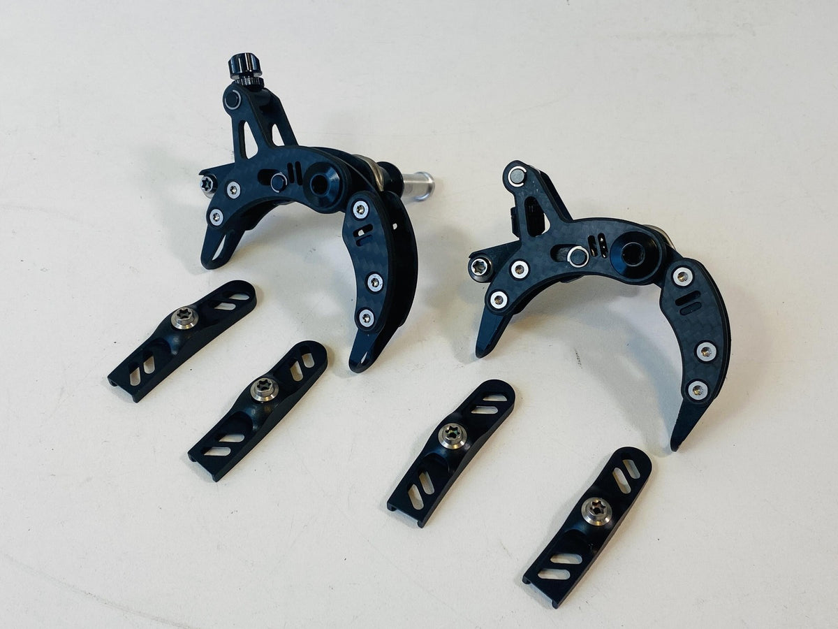 NOS Ciamillo Zero Gravity L8 Ultra Carbon/Ti Rim Brake Set 1