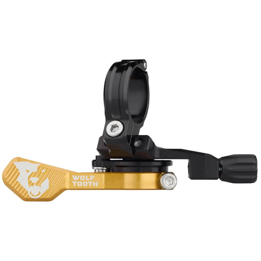 Wolf Tooth ReMote Pro Dropper Post Lever - 22.2mm Clamp Gold 1