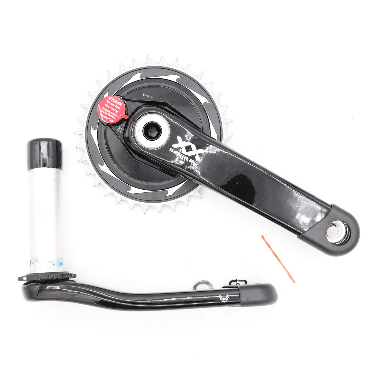 SRAM XX SL Eagle T-Type AXS Power Meter Crankset 175mm 34T DUB 55mm 2