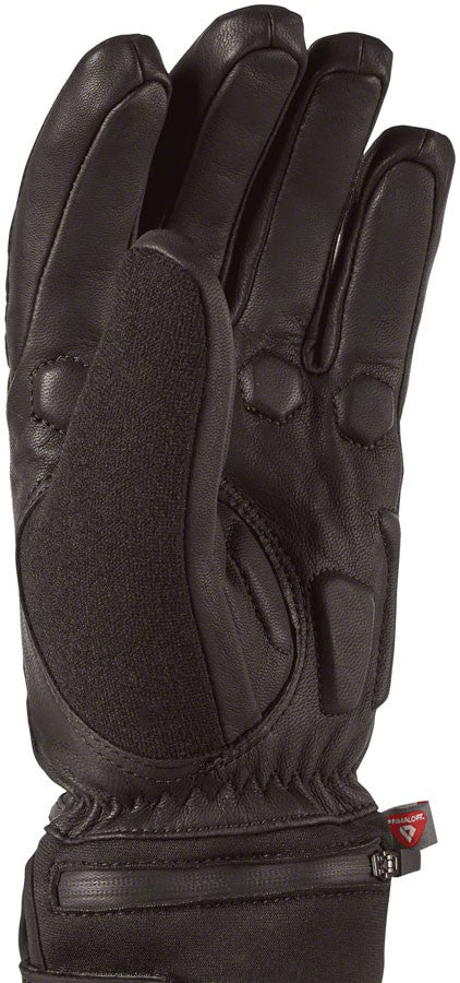 Heated Waterproof Cycling Gloves Black X-Large Full Finger Warm Insulated 2