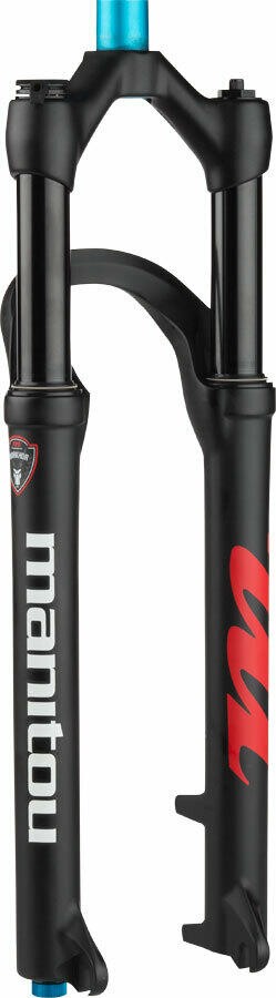 Manitou Markhor Fork 29 100mm Travel 9mm Axle Matte Black 1