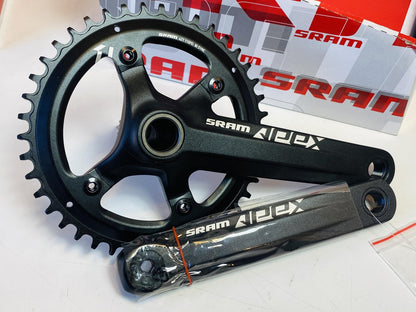 SRAM Apex 1 GXP Crankset 165mm with 42T 110mm Assymetric BCD X-Sync 2