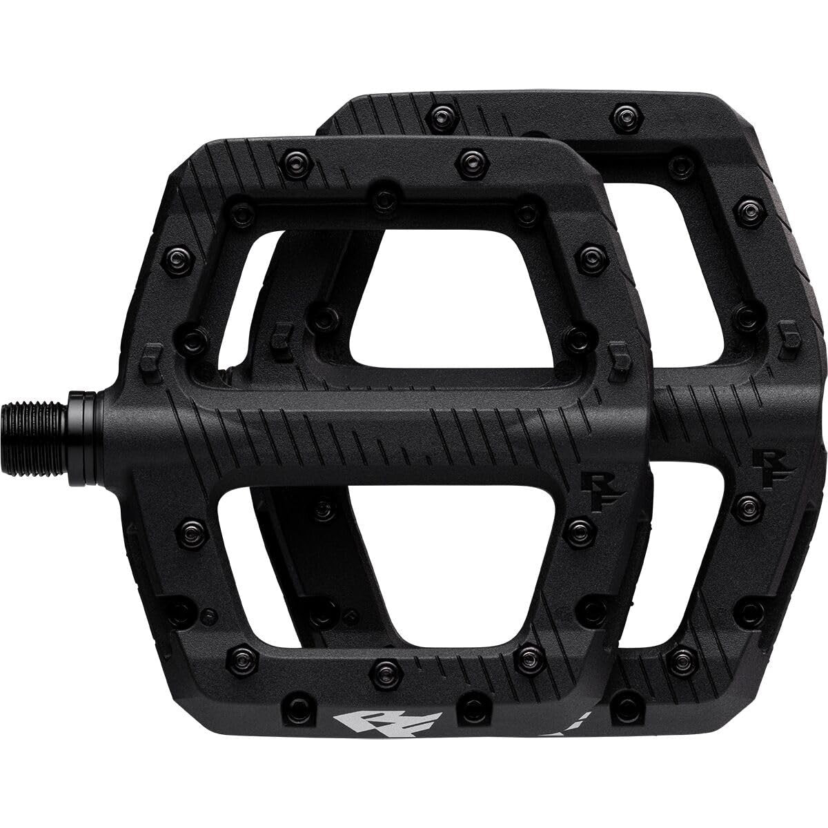 Raceface Chester Large Platform Pedals Cr-Mo Spindle 9/16" Black Pair 6