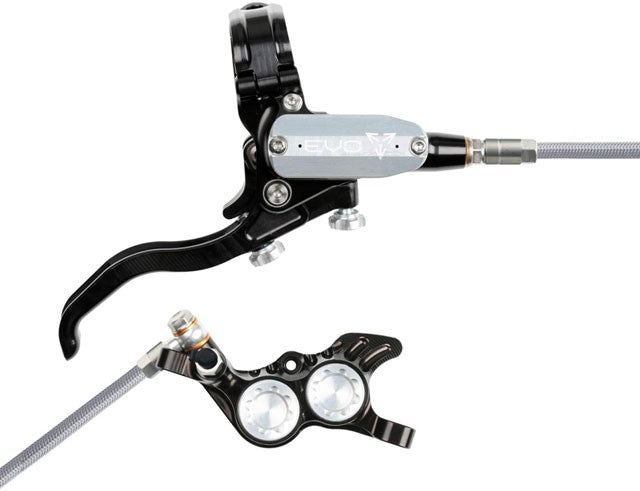Hope EVO GR4 Disc Brake and Lever Set - Right Hand, Post Mount, 4-Piston 1