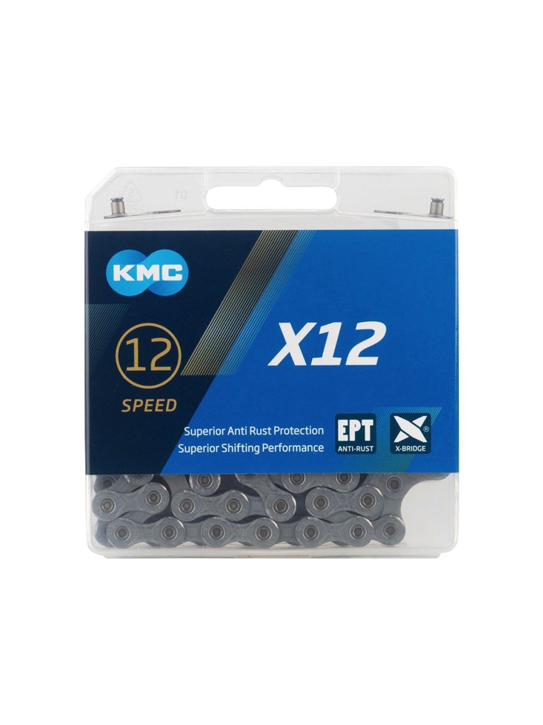 KMC X12 EPT 12-Speed Chain One size Grey 2