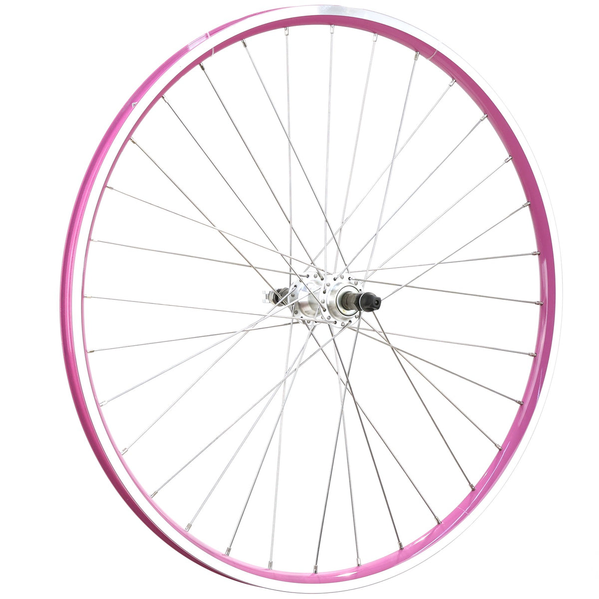 Electra Townie 21D Rear 26'' Wheel, Freewheel, Rim Brake, QR, Purple 4