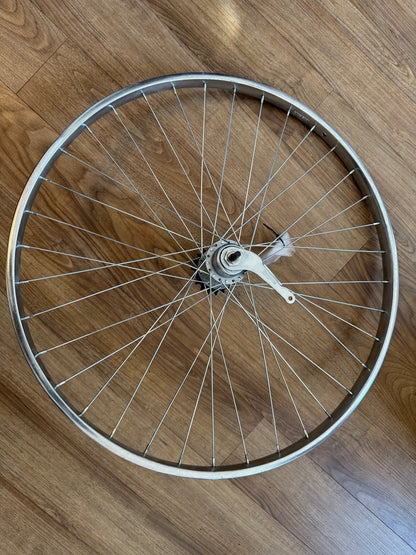 WheelMaster 26" Touring Rear Wheel - Steel Rim, 36H, 3-Speed Coaster Hub, 2