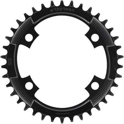 e*thirteen Helix R 107 BCD 4-Bolt Chainring - 40t, 11/12-Speed, 107BCD, Black 1