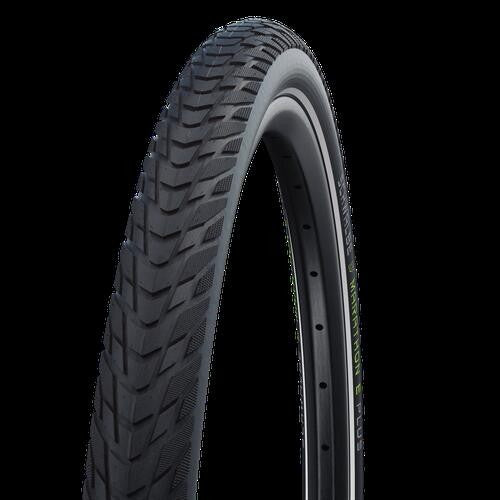 Schwalbe Marathon E-Plus Wire Clincher SmartGuard Black 27.5x2.00 Hybrid Tire 1