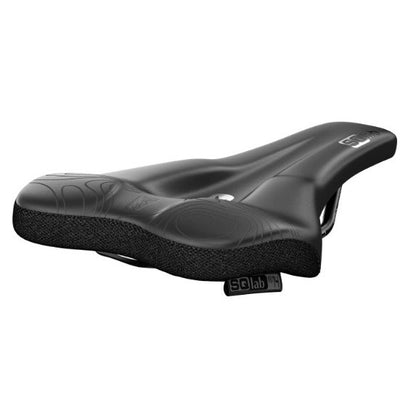 SQlab 60X Ergowave Active Saddle Black with S-tube Rail, 150 mm 3