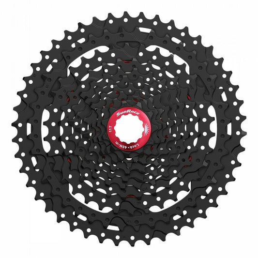 Sunrace CS-MX3 10-speed Wide Range Cassette 11-46T Black 1