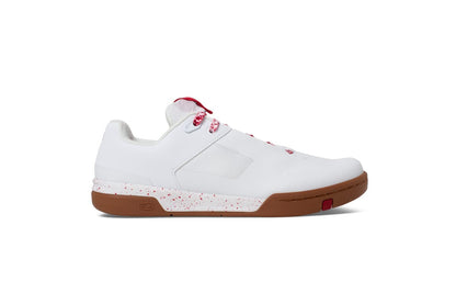 Crank Brothers Mountain Shoes STAMP LACE WHITE / RED - GUM OUTSOLE SPLATTER 12.0 2