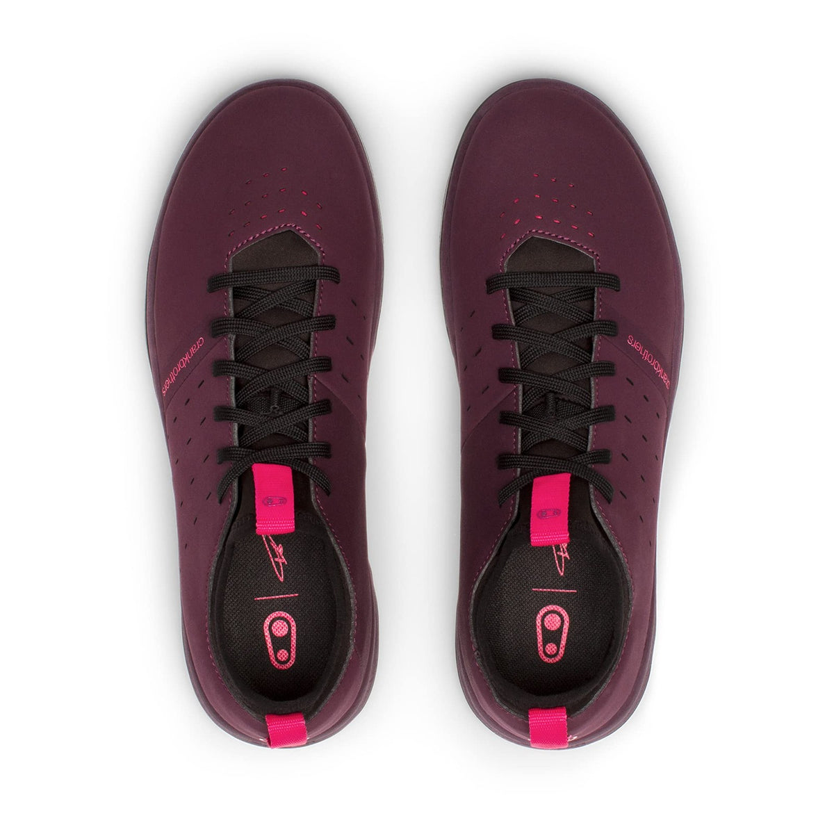 Crank Brothers Mountain Shoes STAMP STREET LACE PURPLE / PINK - BLACK OUTSOLE 7