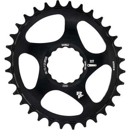 RaceFace Narrow Wide Oval Chainring: Direct Mount CINCH 32t Black 2