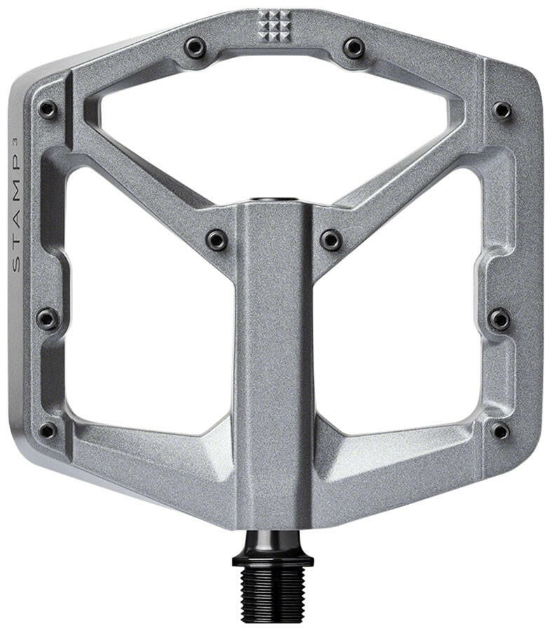 Crank Brothers Stamp 3 Pedals - Platform Magnesium 9/16 Gray Small 1
