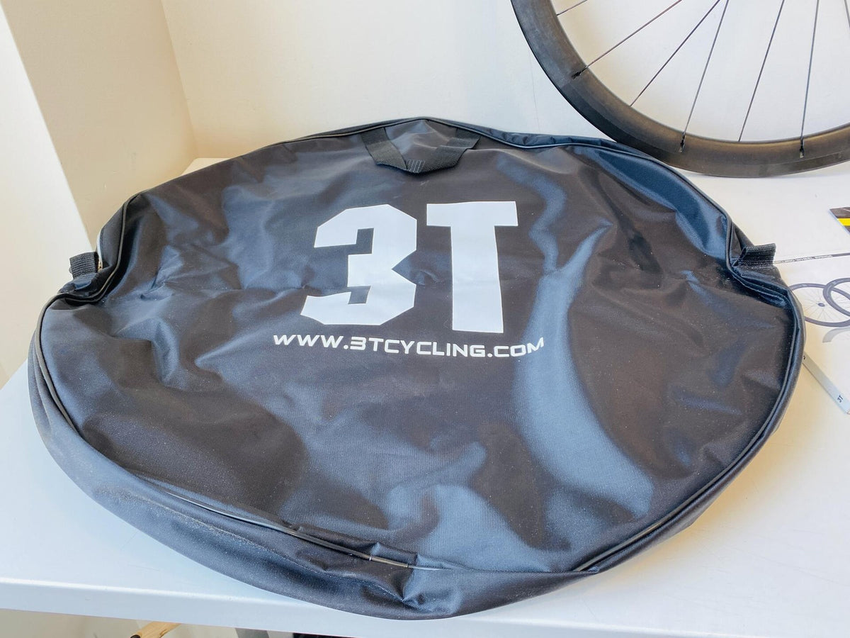 3T Mercurio 40 LTD Stealth Black Tubular Carbon 700c Rear Wheel 10/11s Multisys 15