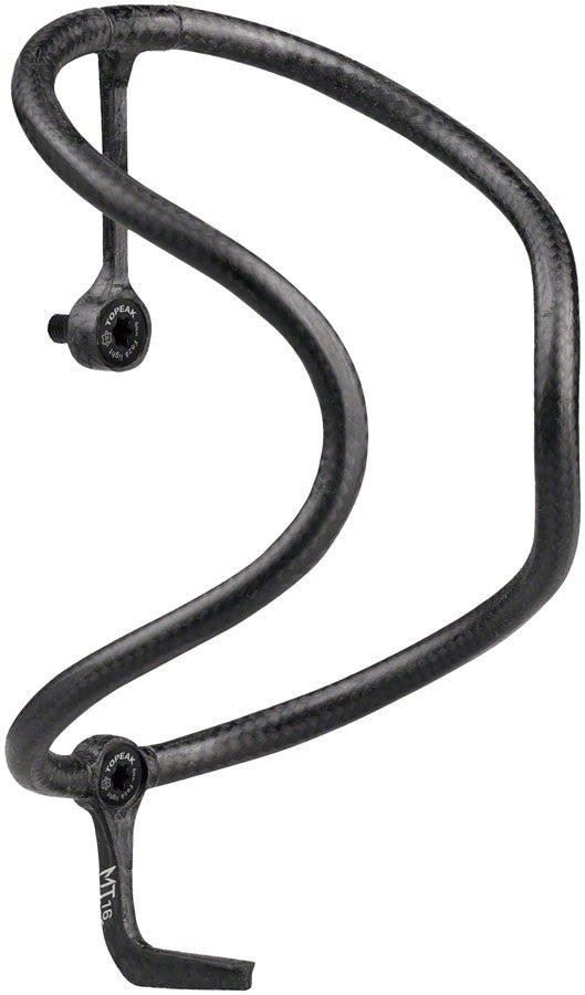 Topeak Feza Tubular Carbon Bottle Cage Black with Bolts and T20 Wrench 1