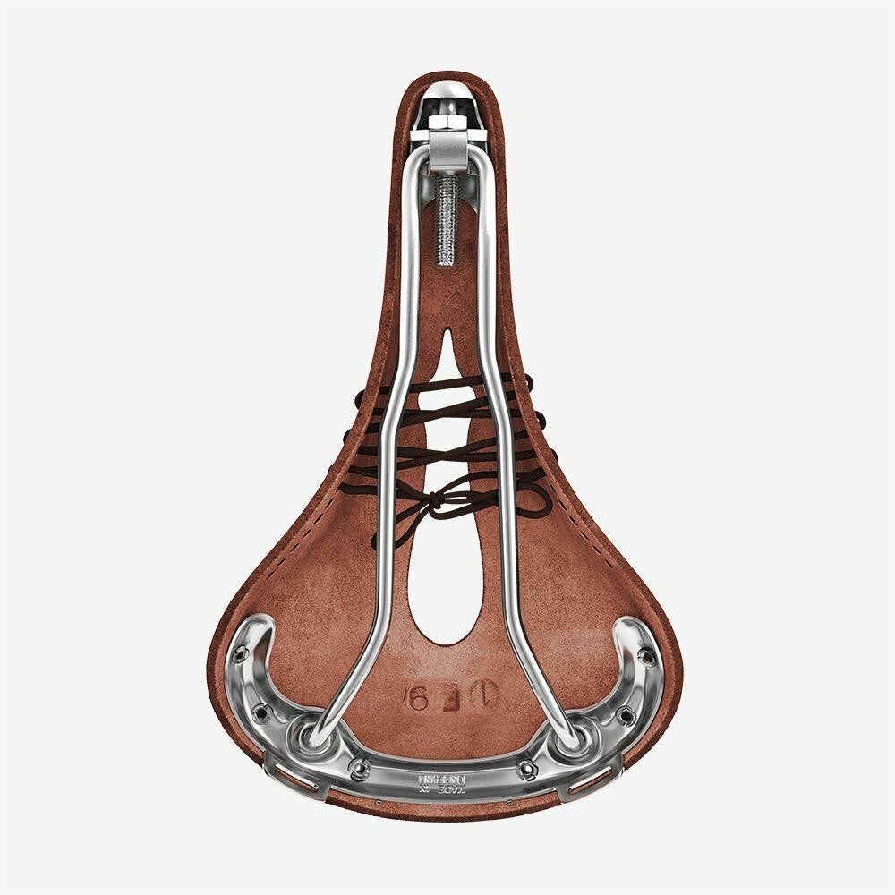 Brooks B17 Carved Leather Saddle Brown B-17 Men's Standard Imperial 4