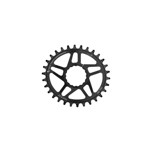 Wolf Tooth Components Drop-Stop PowerTrac 32t Chainring Cinch Black 1
