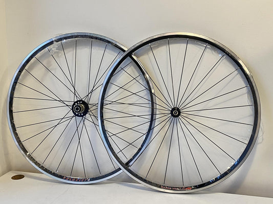 Velocity MAJOR TOM 700c Tubular Road Wheelset 24h/28h 100/130 8-10s - Black 1