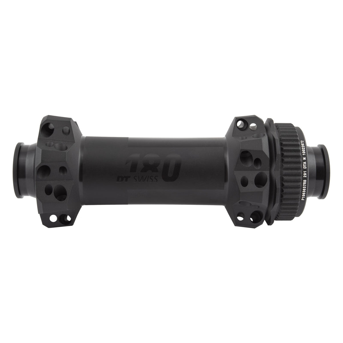 DT Swiss 180 Front Hub - 15 x 110mm, Center-Lock, Black, 28h, Straight Pull 1