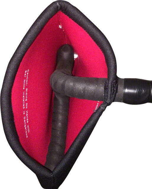 Bar Mitts Dual Position Road Pogie Handlebar Mittens Internally Routed 2