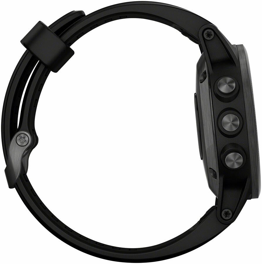 Garmin Fenix 5S Plus Sapphire Multisport GPS Smart Watch Black with Black Band 4