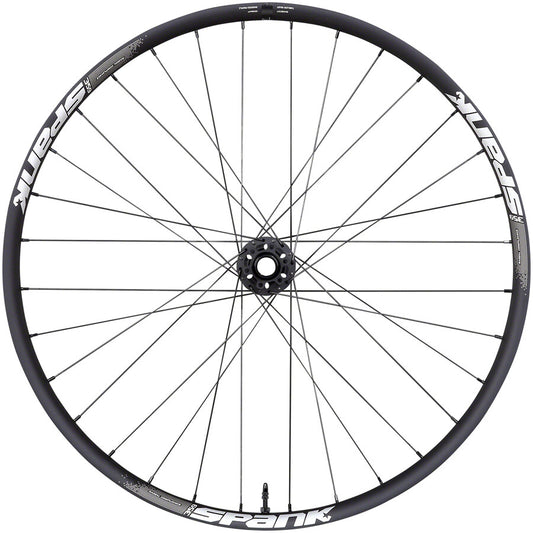Spank 359 Vibrocore 29" Front Wheel Black - 6-Bolt Disc 15x100mm Thru Axle 32H 1