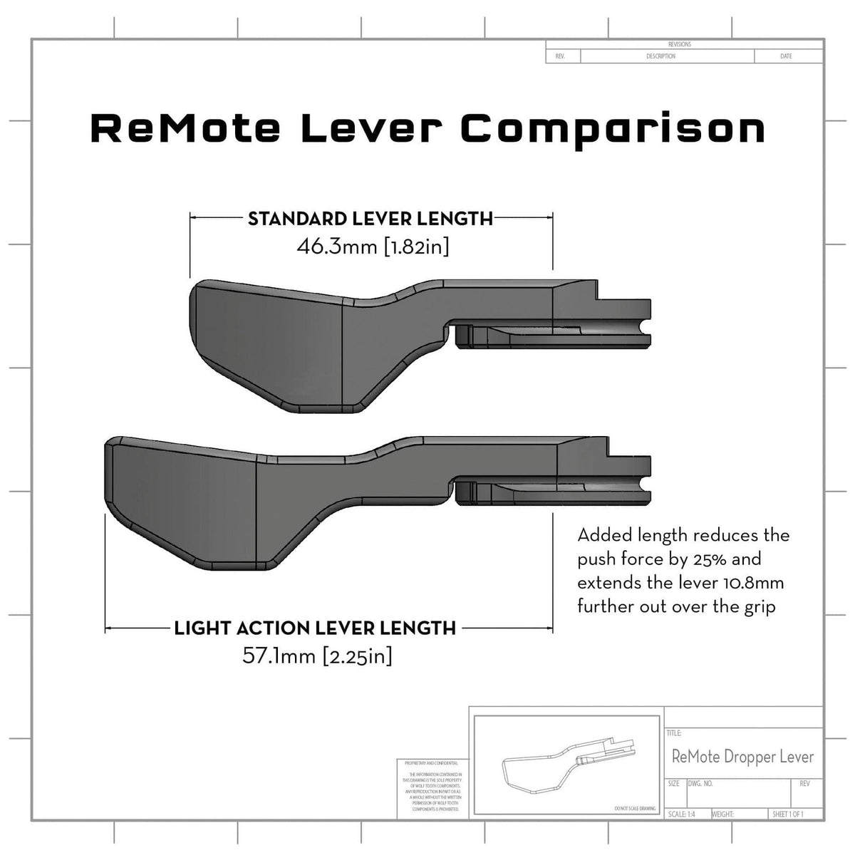 Wolf Tooth: Remote Light Action Dropper Lever 22.2mm Limited Edition Purple 2