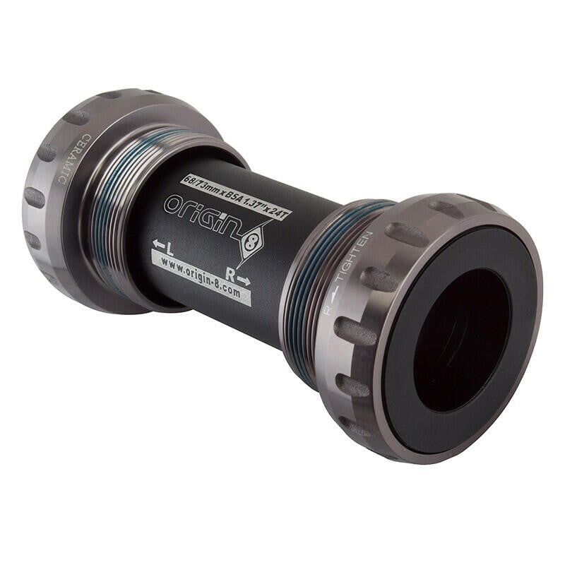 Origin-8 Torq Lite Outboard Bb Set Or8 L&r Ceramc Cup Srm Rd/mt Engbk/gy 1
