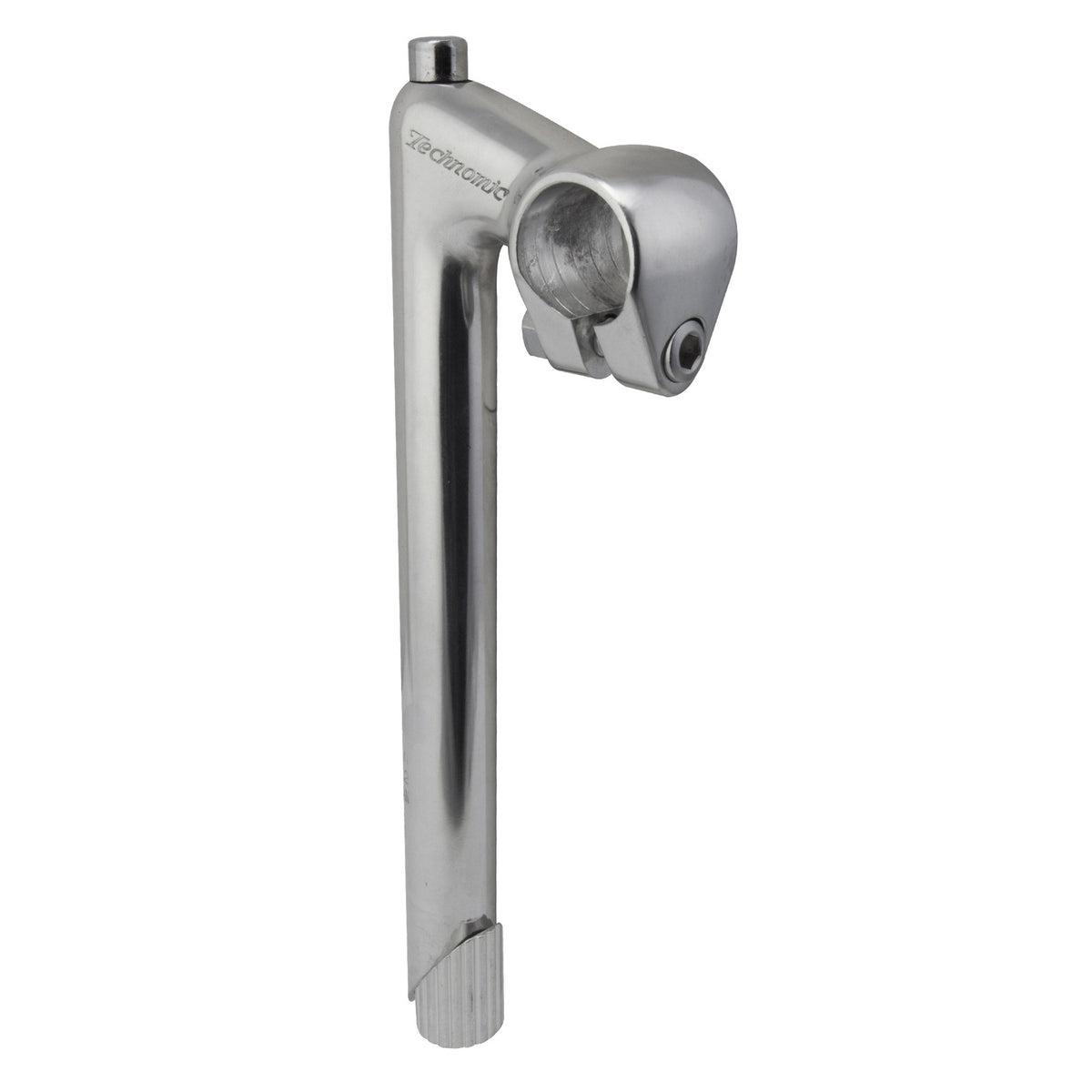 Nitto Technomic Stem - 50mm, 26 Clamp, -18, 22.2-24tpi Quill, Aluminum, Silver 1
