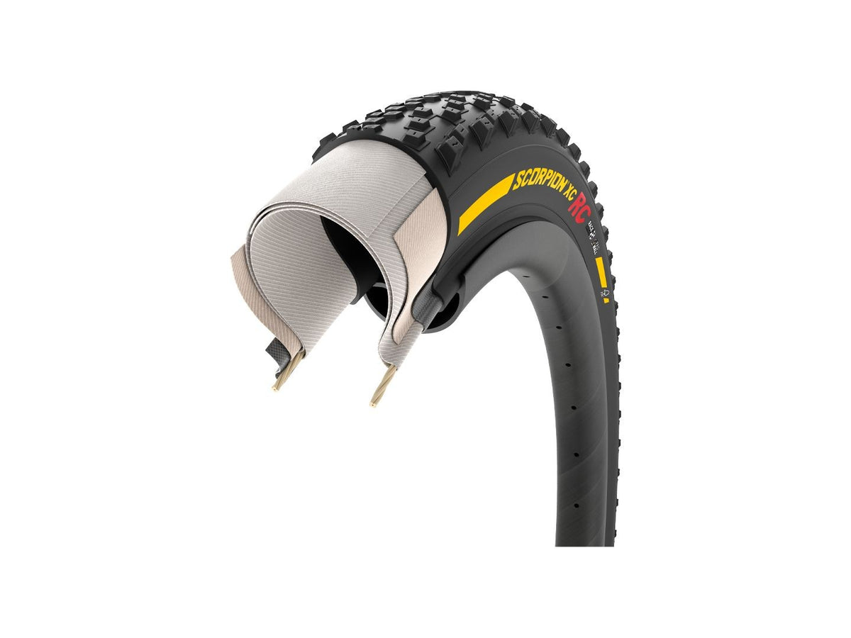 Pirelli Scorpion Race XC RC MTB Tire 29˝ x 2.4˝ Black/Yellow 4