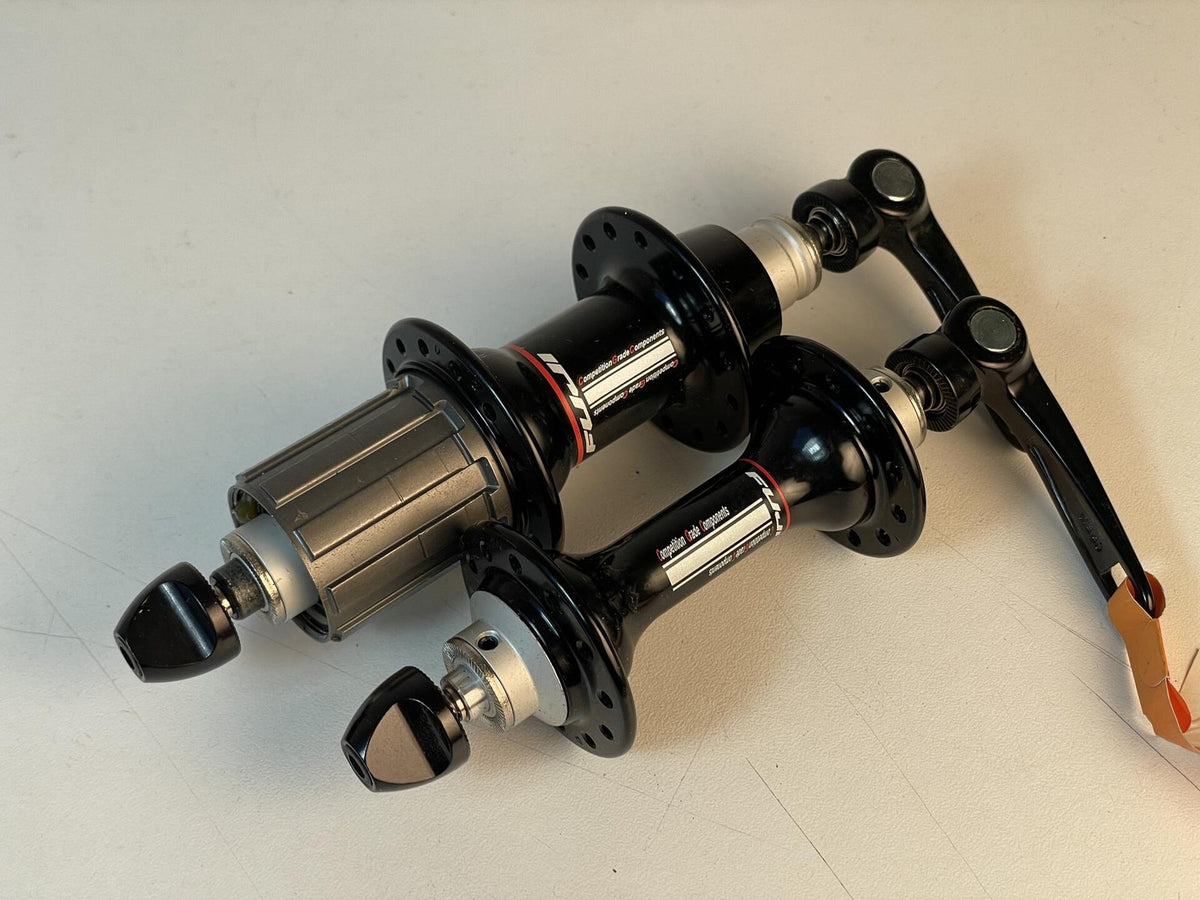 NOS Fuji CGC Small Flange Road Hub Set, Shimano HG 8/9/10 Speed 24h / 28h 1