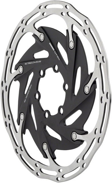 SRAM CenterLine XR Disc Brake Rotor - 140mm, 6-Bolt, Silver/Black 2