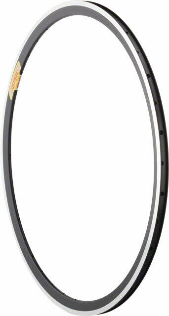 Velocity Deep V Rim Black 700C Machined Sidewall 36-Hole 1