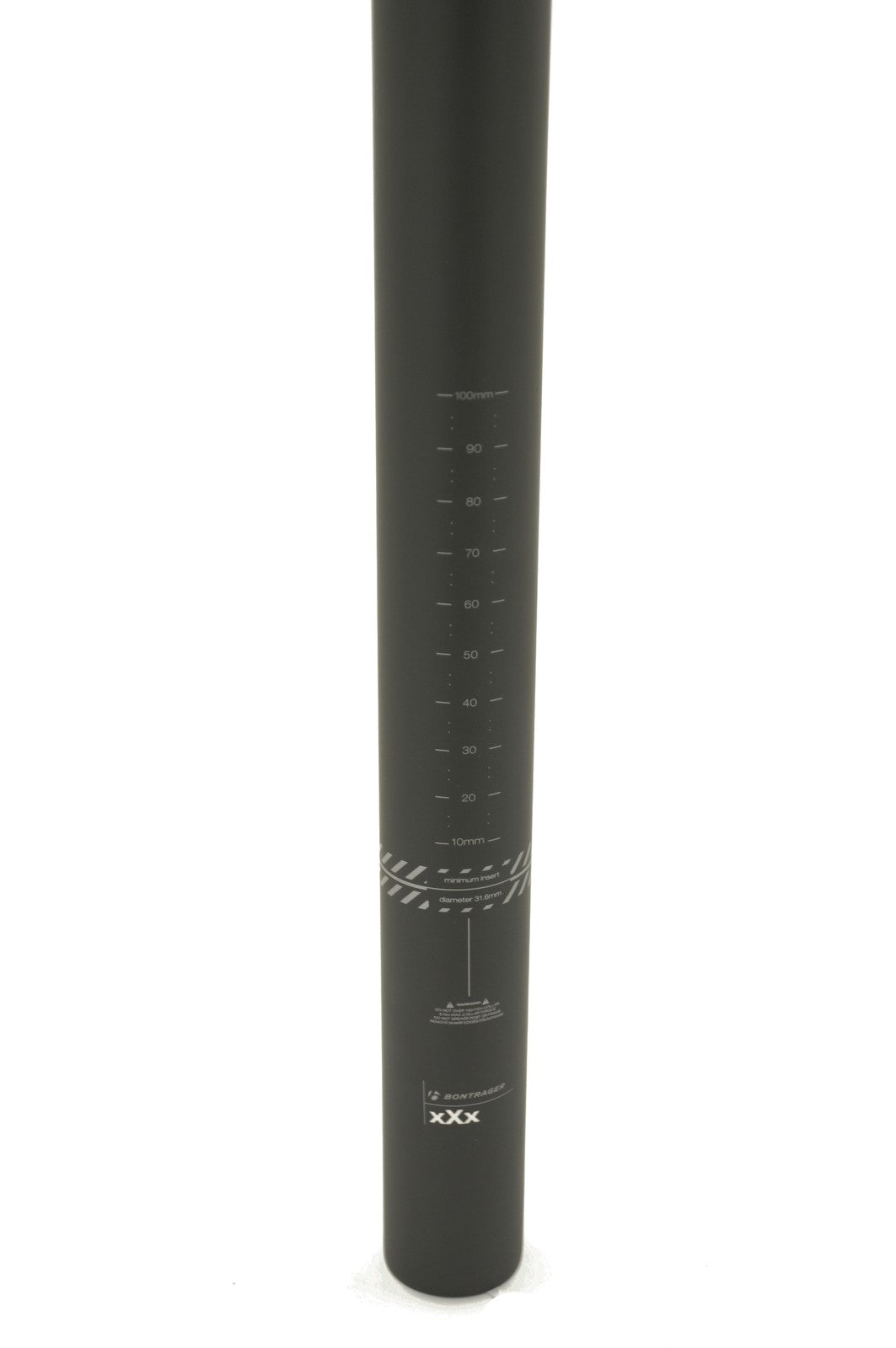 Bontrager XXX Carbon Seatpost, 31.6 x 400mm, Road MTB Bike, 0mm Offset,7x10 Rail 3
