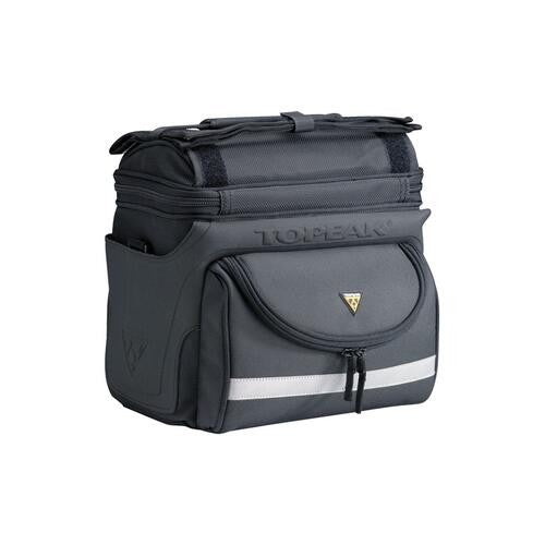 Topeak TourGuide DX Quick Release Bicycle Handlebar Bag Black 470ci Touring Road 1