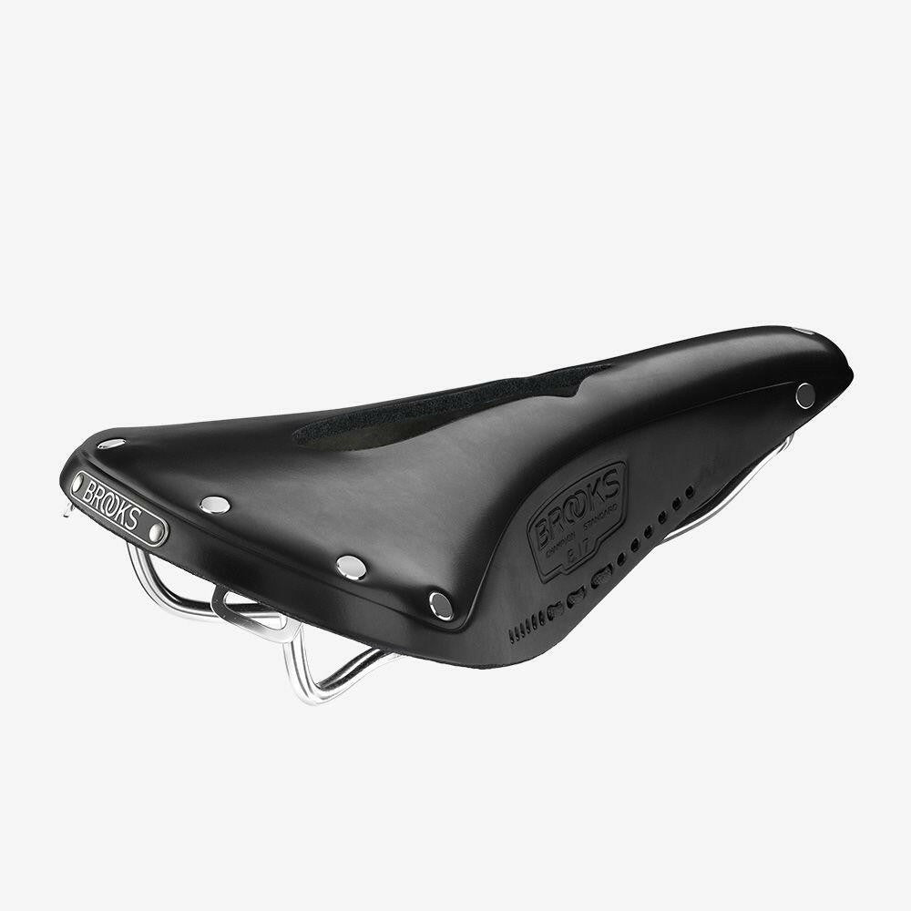 Brooks B17 Carved Leather Saddle Black B-17 Men's Standard Imperial 1