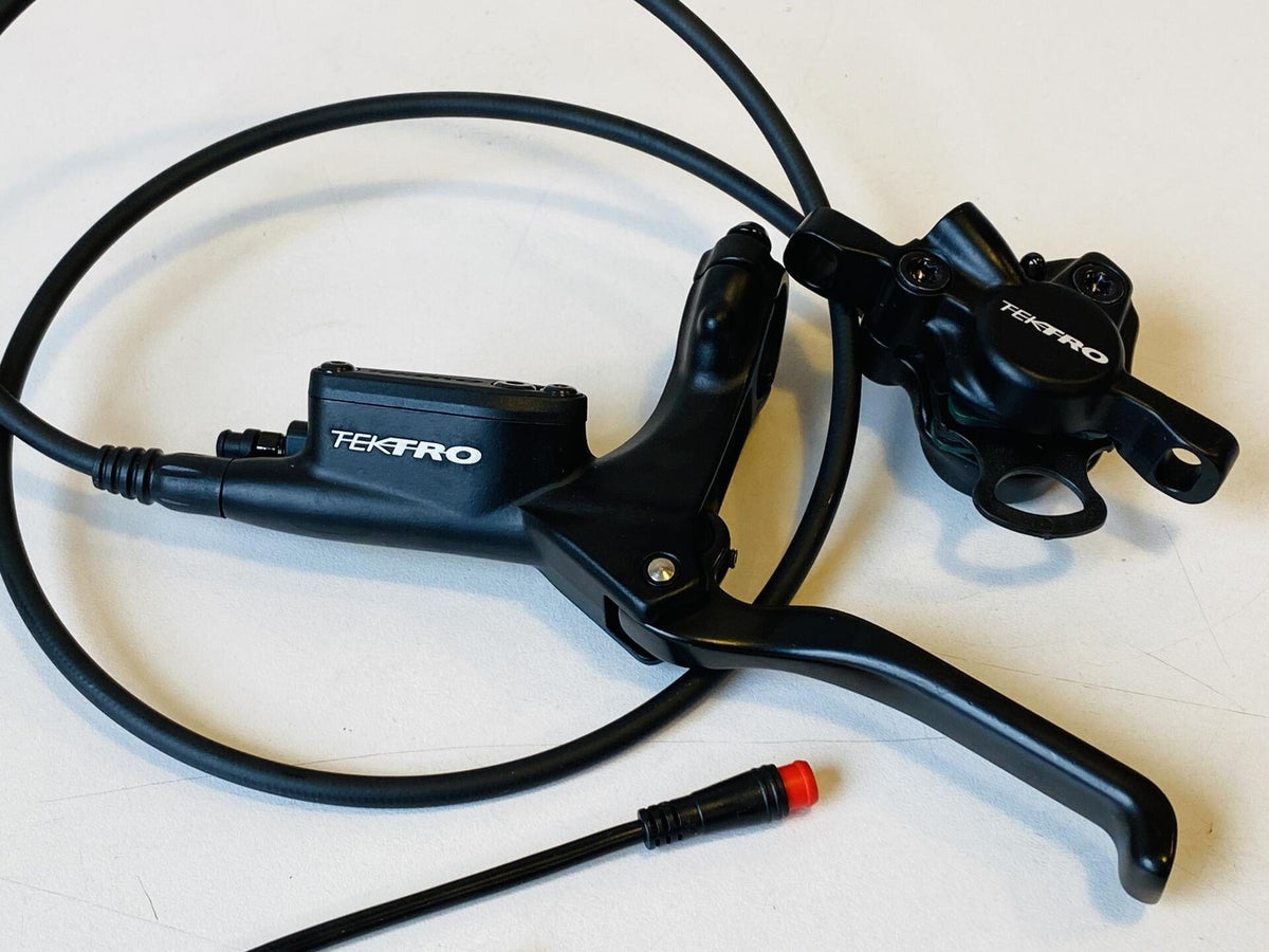 Aventon Hydraulic Complete Brake Set for Front - Tektro w/sensors - Black 2