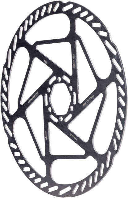 Jagwire Sport SR2 Disc Brake Rotor - 220mm, 6-Bolt, 2.0mm Thickness 1