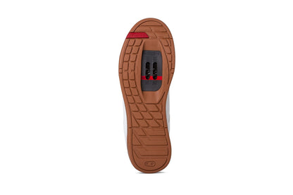 Crank Brothers Mountain Shoes MALLET LACE WHITE / RED - GUM OUTSOLE SPLATTER 5