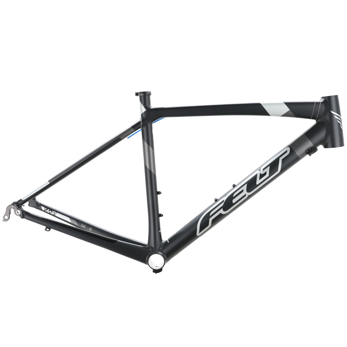 Felt ZW A Women's Road Frame 47cm Gloss Black Aluminum 130mm Bare Frame 1