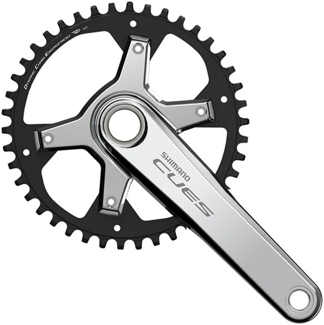 Shimano CUES FC-U6030-1 Crankset - 165/170/172.5/175mm, 40t/42t 3