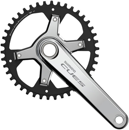 Shimano CUES FC-U6030-1 Crankset - 165/170/172.5/175mm, 40t/42t 3