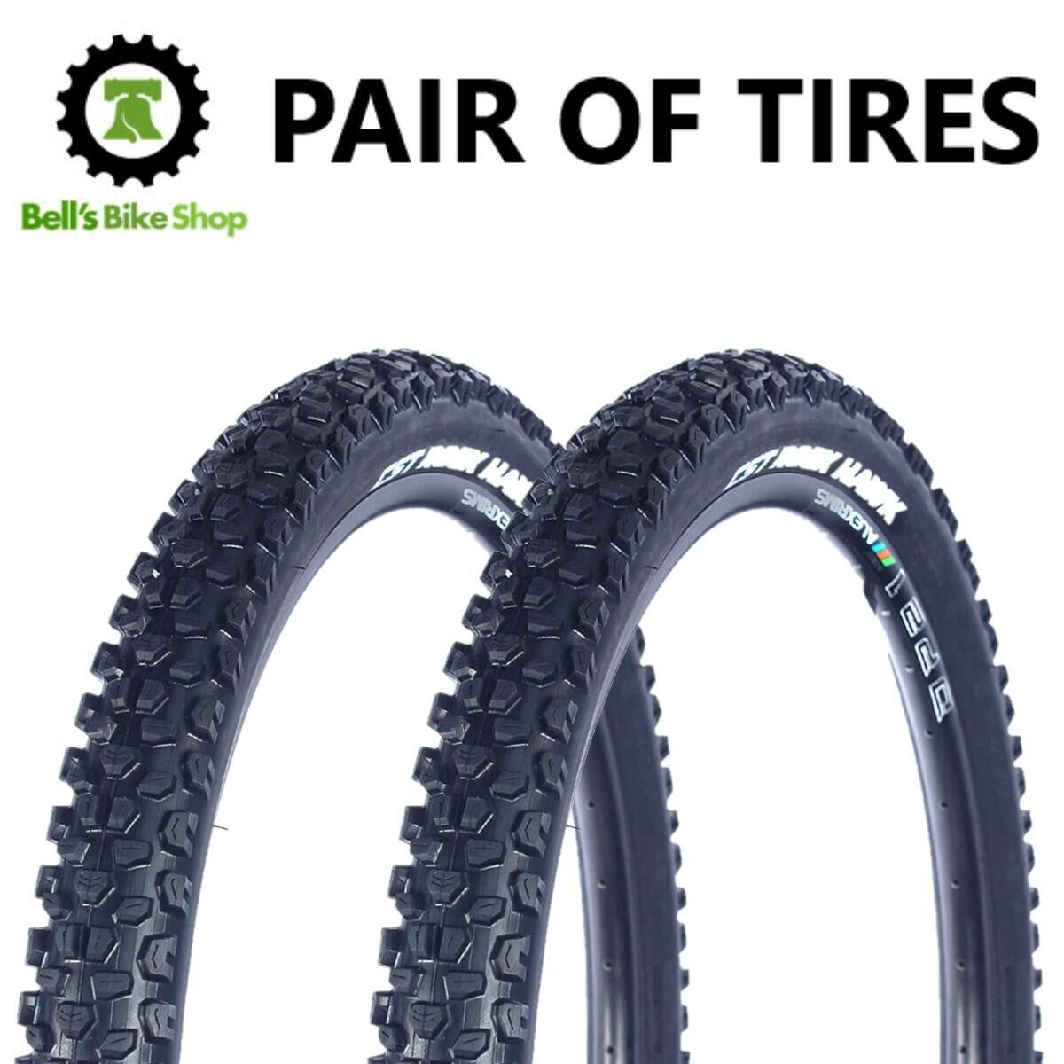 2 Pack: CST Premium Rock Hawk Tire 26x2.25 Black Steel Bead Mountain 26" Pair 1